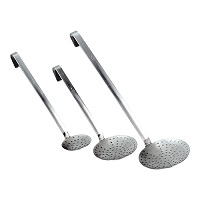 Schaumlöffel Edelstahl D16xL56 cm